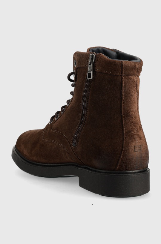 Obuwie Tommy Hilfiger buty zamszowe FM0FM04185.GT6 brązowy