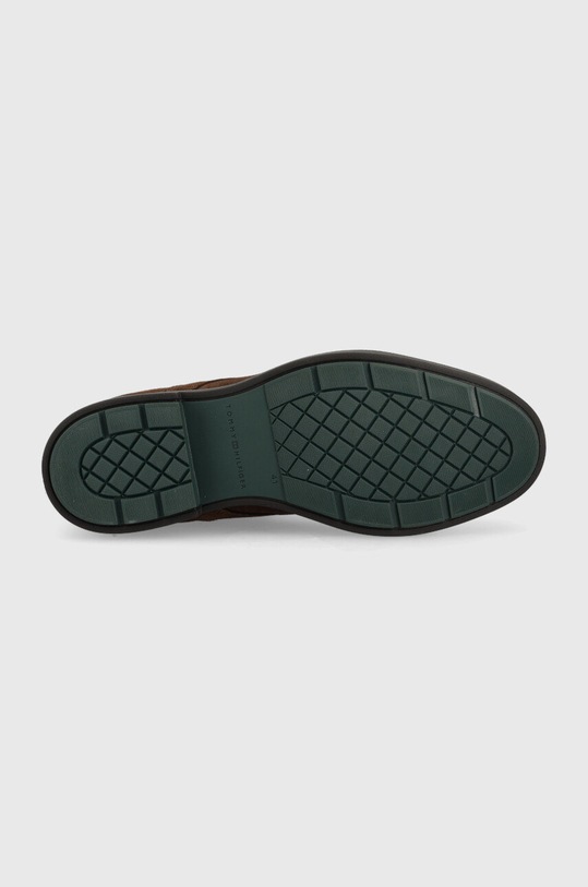 Tommy Hilfiger buty zamszowe FM0FM04185.GT6 brązowy