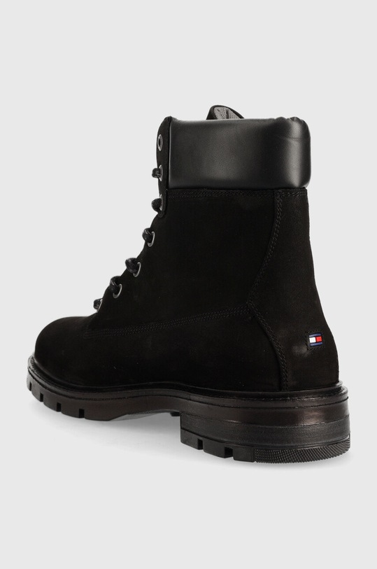 Obuwie Tommy Hilfiger trapery zamszowe FM0FM04205.BDS czarny