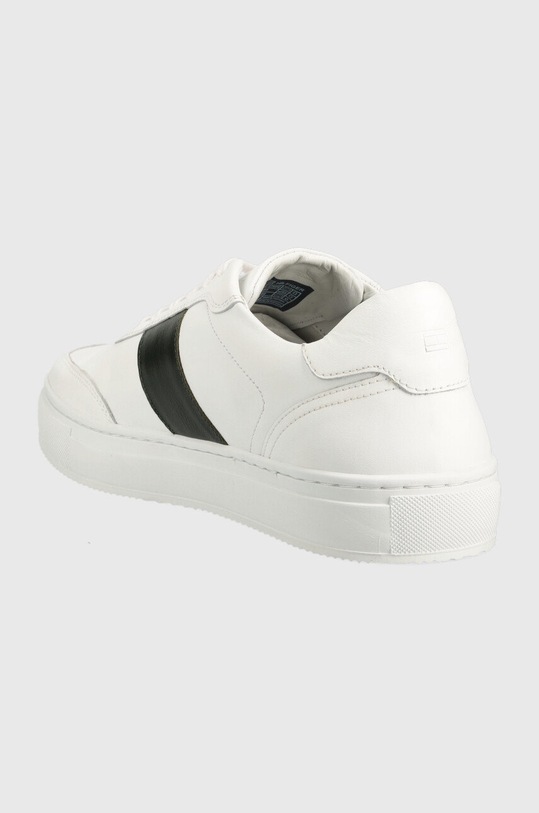 Boty Kožené tenisky Tommy Hilfiger FM0FM042840K5 bílá