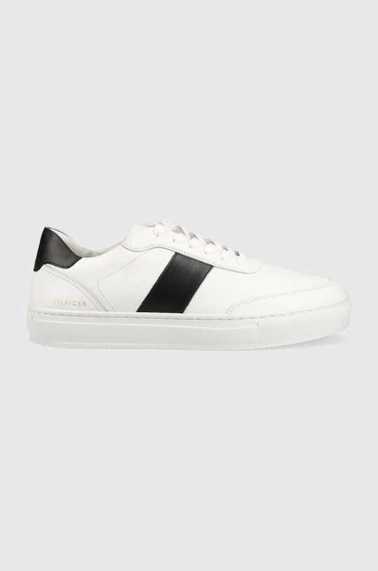 Tommy Hilfiger sneakers din piele alb FM0FM042840K5