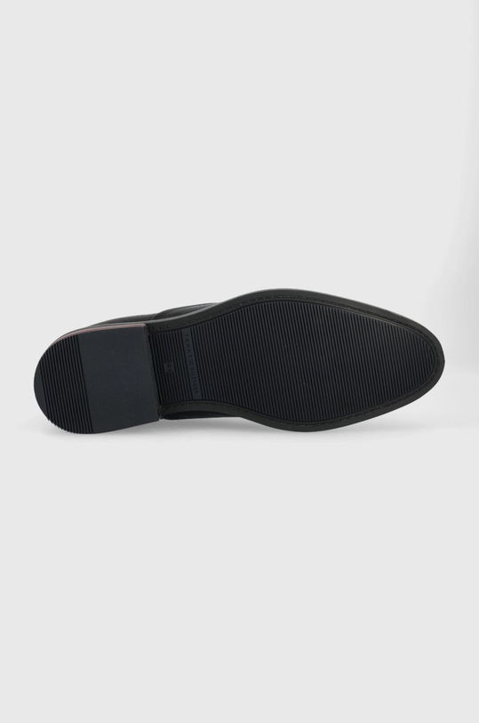 Usnjeni polškornji Tommy Hilfiger Signature FM0FM04176.BDS črna