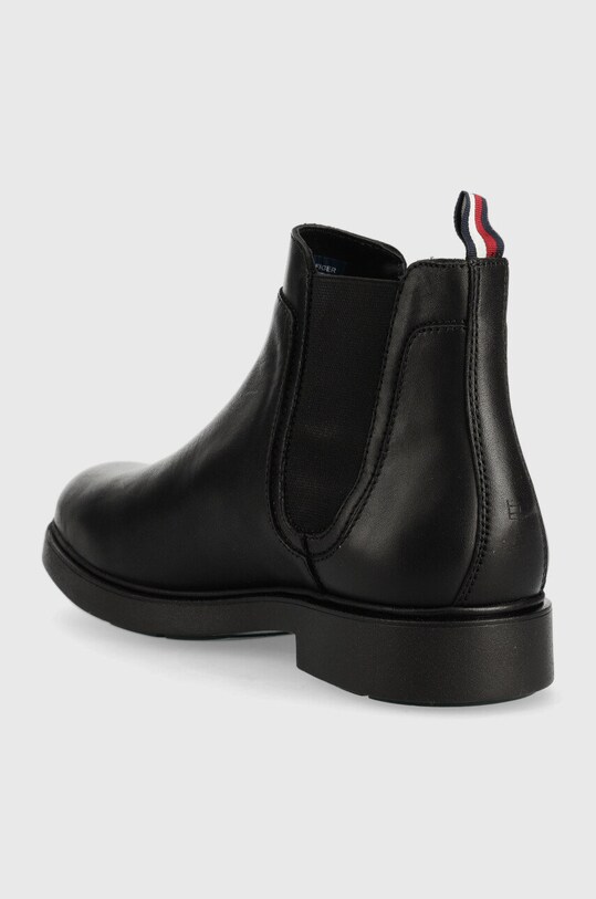 Обувь Кожаные полусапоги Tommy Hilfiger FM0FM04183.BDS чёрный