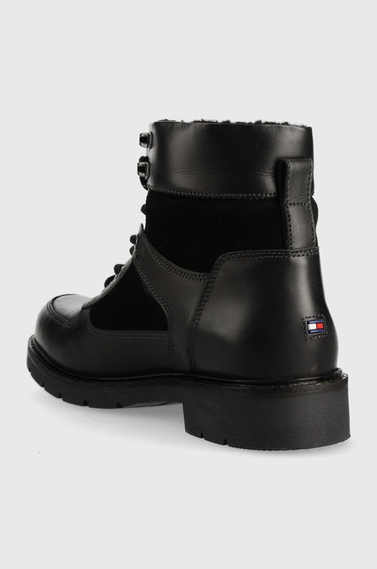 Obuwie Tommy Hilfiger trapery skórzane FM0FM04203.BDS czarny