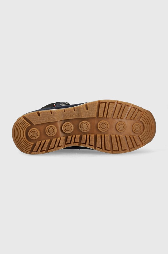 Tommy Hilfiger trapery skórzane FM0FM04206.DW5 granatowy