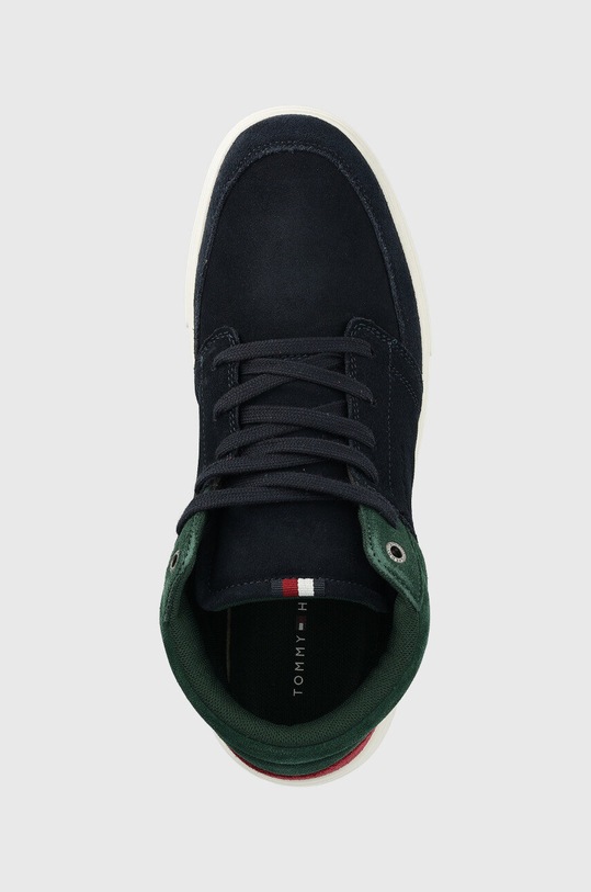 Замшевые кроссовки Tommy Hilfiger тёмно-синий FM0FM04293.DW5