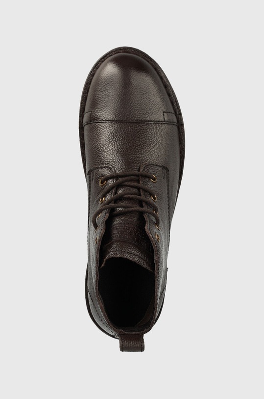Kožené boty Levi's Track hnědá D5355.0003.29