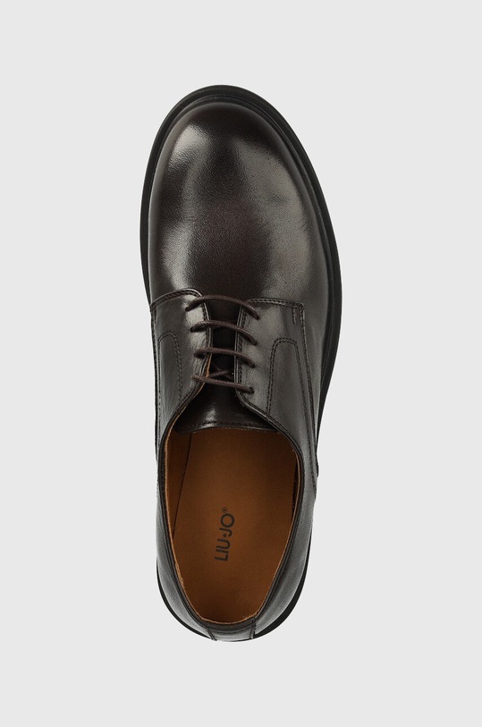 Liu Jo półbuty skórzane brązowy M222P408DERBYSHOES.221