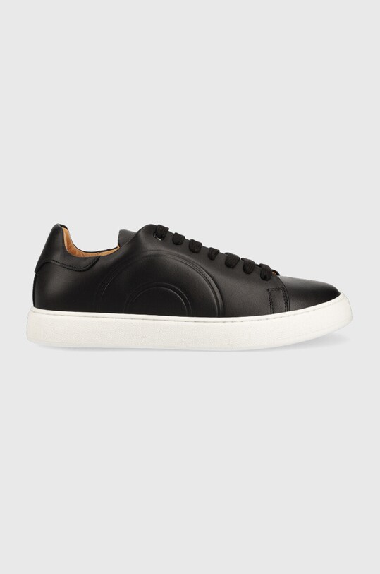 Kožené sneakers boty Liu Jo přírodní kůže černá M222P408SNEAKSMOOTH.900