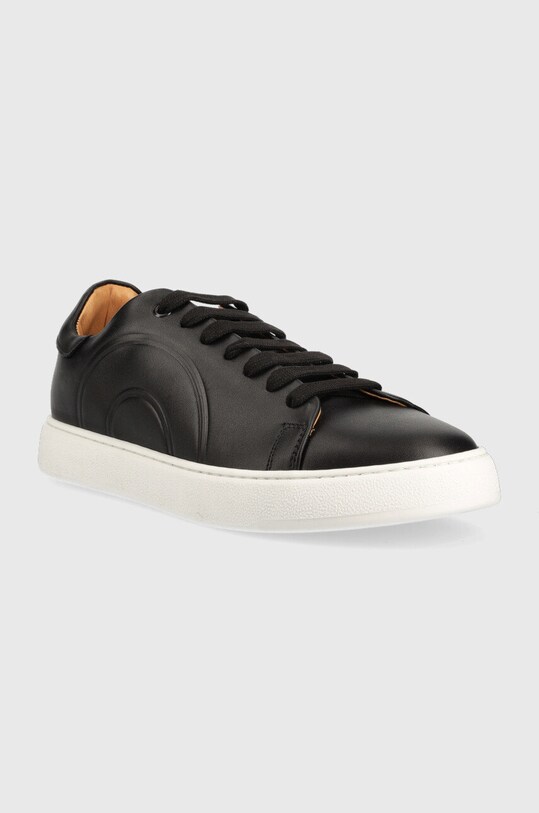 Kožené sneakers boty Liu Jo M222P408SNEAKSMOOTH.900 černá AW22