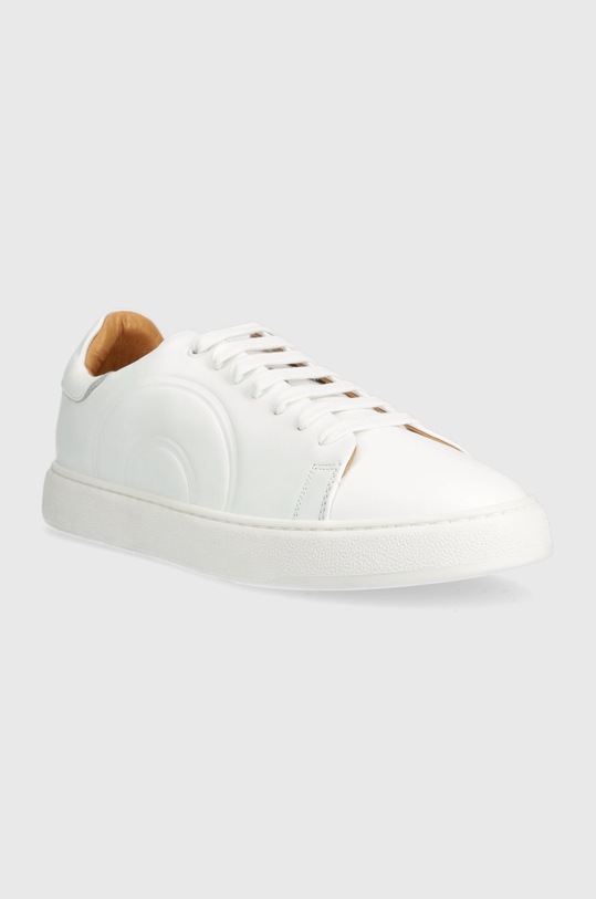 Liu Jo sneakersy skórzane M222P408SNEAKSMOOTH.100 biały AW22