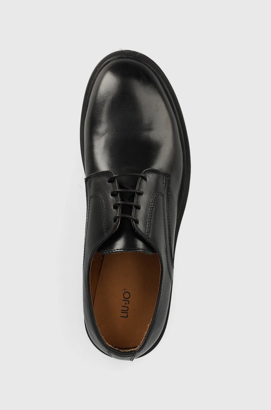 Liu Jo półbuty skórzane czarny M000P408DERBYSHOES.900