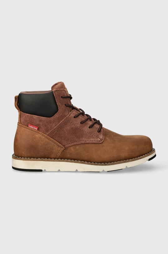 Levi's buty zamszowe Jax Plus skóra zamszowa brązowy D5366.0004.28