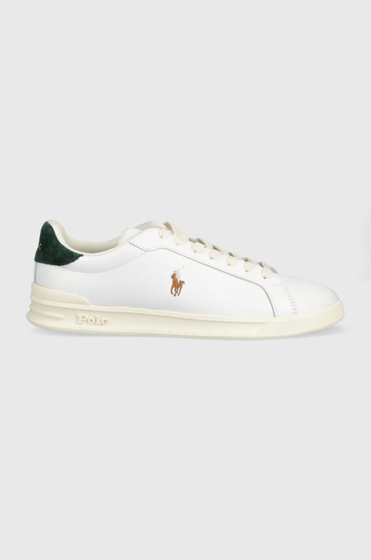 Polo Ralph Lauren sneakersy skórzane Hrt Ct II biały 809877598002.999