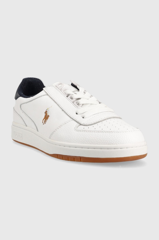 Polo Ralph Lauren sneakers din piele Polo Crt 809877610001.100 alb AW22