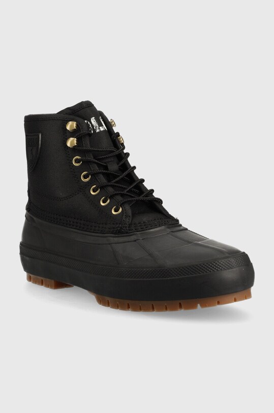 Topánky Polo Ralph Lauren Claus 812880474001.001 čierna AW22