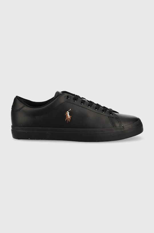 Polo Ralph Lauren sneakersy skórzane Longwood czarny 816884372002.001