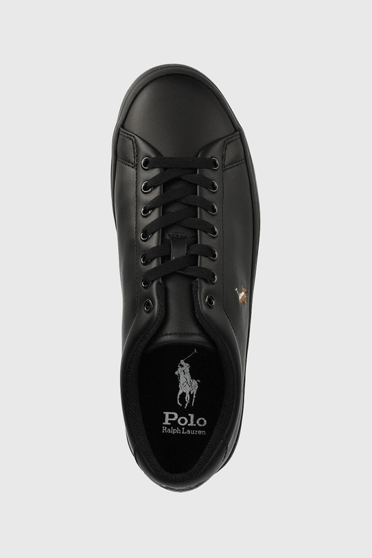 Polo Ralph Lauren sneakersy skórzane Longwood czarny 816884372002.001