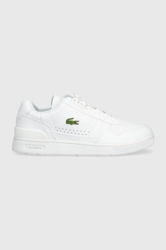 Кросівки Lacoste T-Clip лицьова шкіра білий 43SMA0023.21G