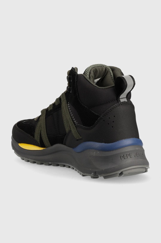 Boty Sneakers boty Pepe Jeans Trail Outdoor Boot PMS30858.999 černá