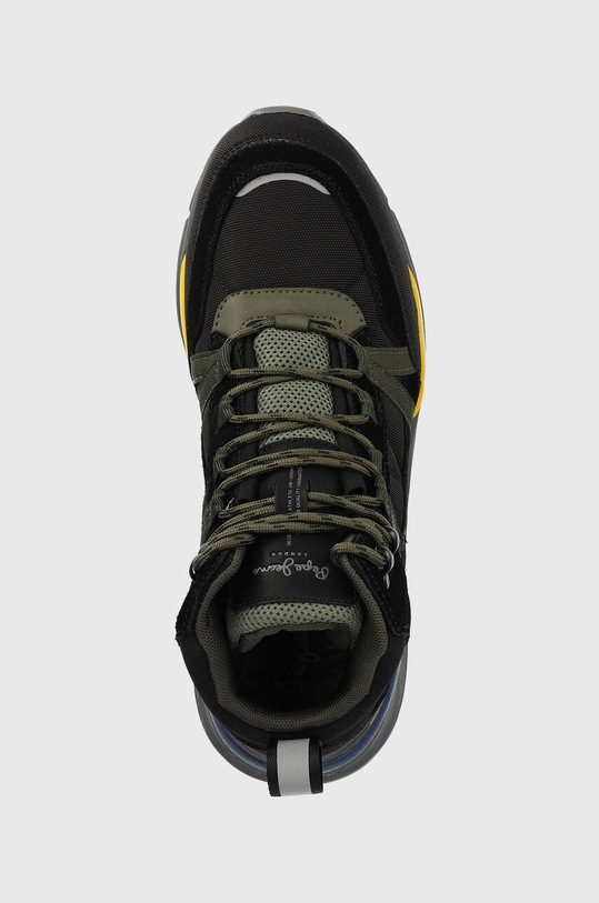 Sneakers boty Pepe Jeans Trail Outdoor Boot černá PMS30858.999