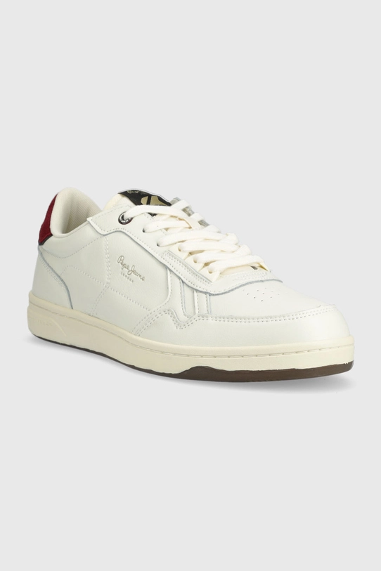 Pepe Jeans sneakersy skórzane PMS30868.814 beżowy AW22