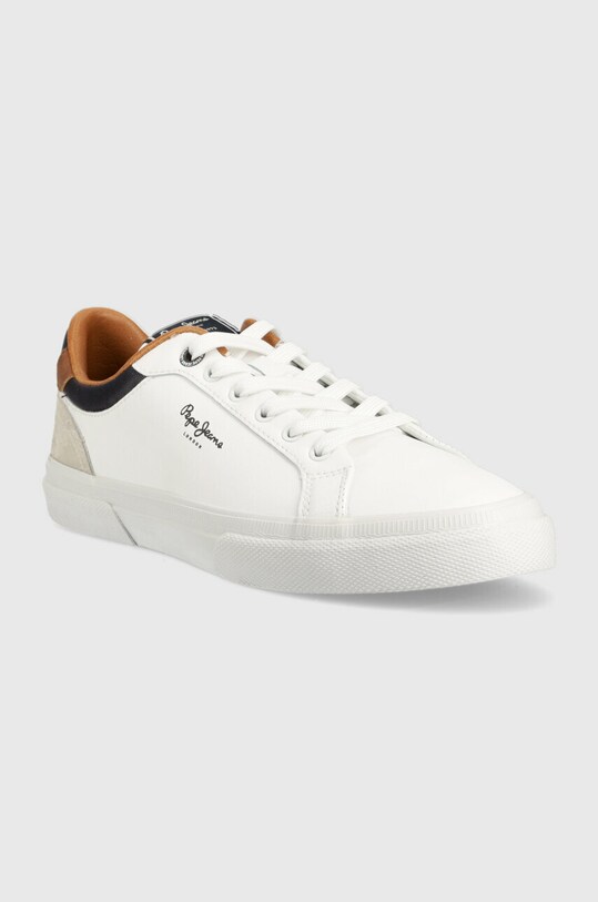 Sneakers boty Pepe Jeans KENTON COURT PMS30839.999 bílá SS23