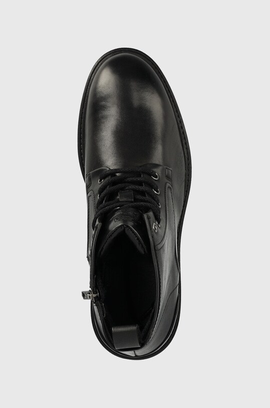 Kožené boty Pepe Jeans Ned Boot Relief černá PMS50223.999