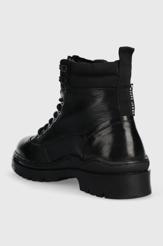 Obuwie Pepe Jeans buty skórzane PMS50225.999 czarny