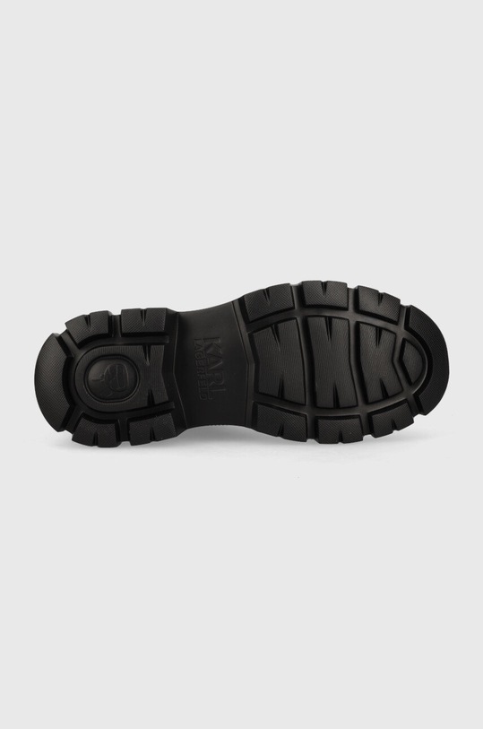 Karl Lagerfeld workery skórzane TREKKA MENS KL25230.00X czarny
