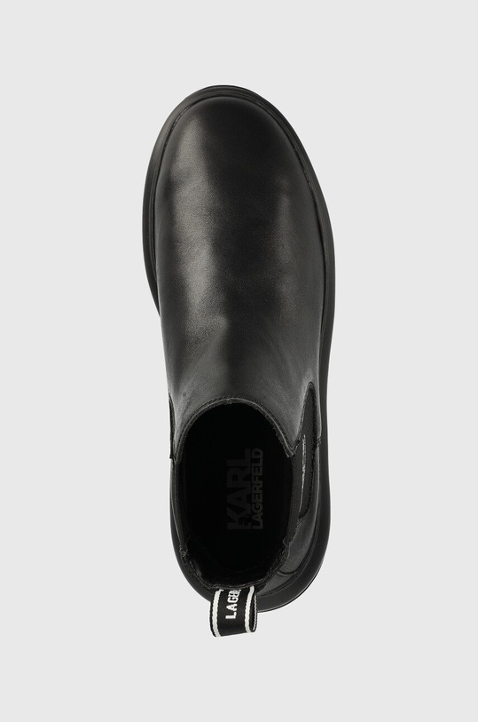 Кожени боти челси Karl Lagerfeld KAPRI MENS черен KL52541.00X