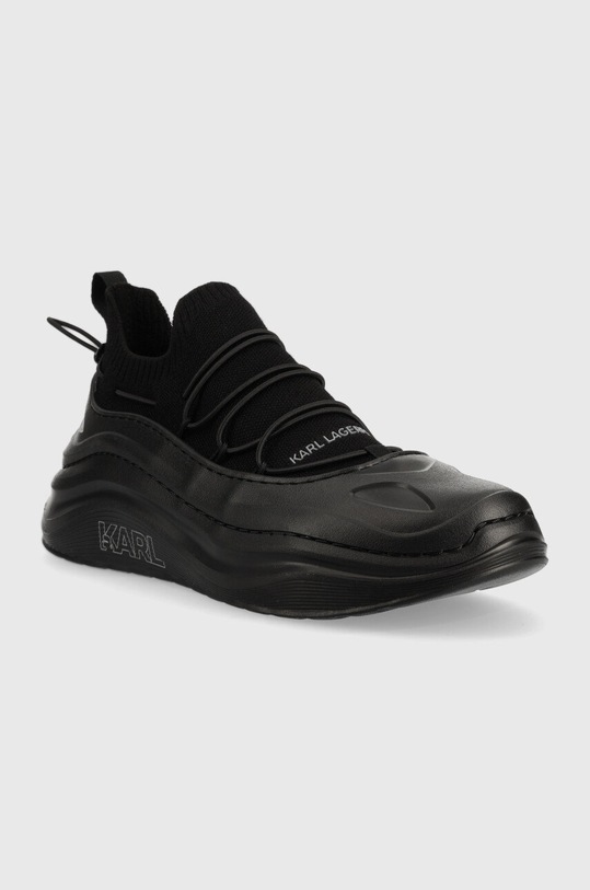 Karl Lagerfeld sneakers Chase KL52725.W0X negru AW22