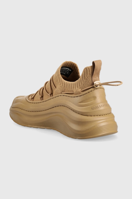 Obuwie Karl Lagerfeld sneakersy CHASE KC KL52725.W22 brązowy