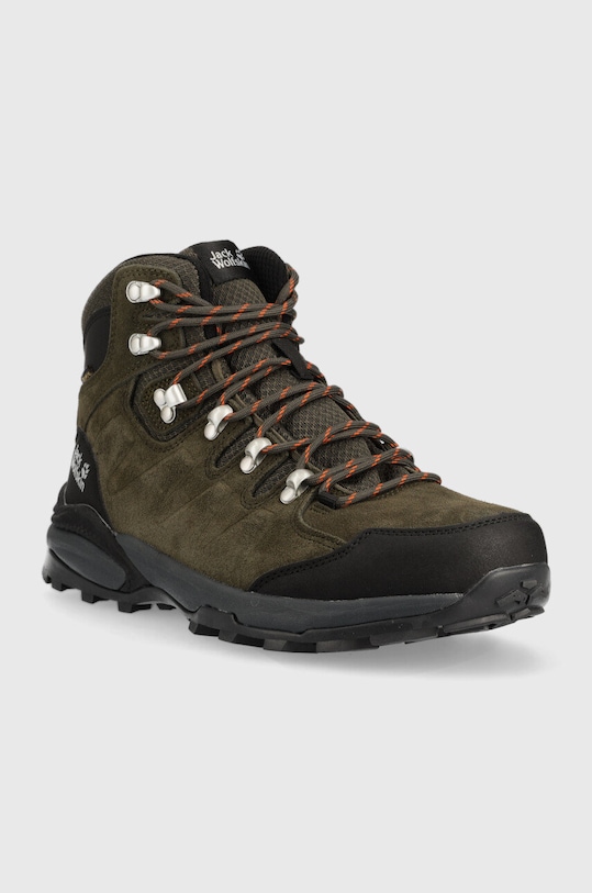 Jack Wolfskin buty Refugio Texapore Mid 4049841 zielony AW23