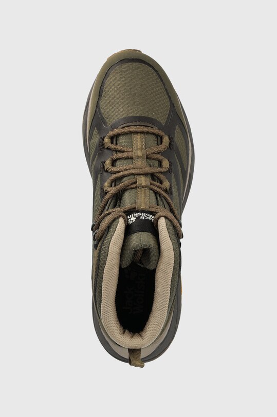Jack Wolfskin pantofi Terraventure Texapore mid verde 4051521