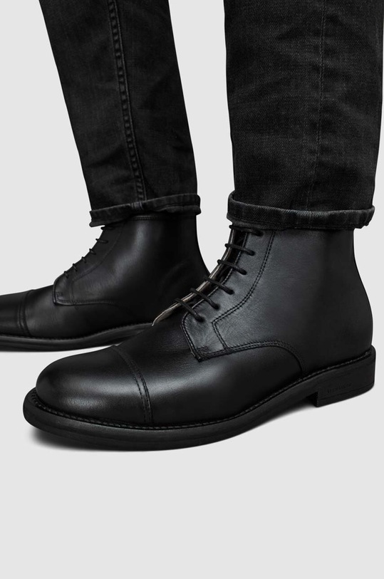 Kožené topánky AllSaints MZ014S