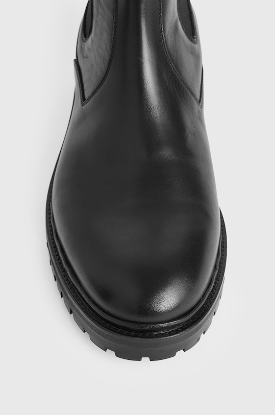AllSaints stivaletti chelsea in pelle Melos Chelsea nero MZ001Z