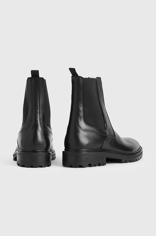 AllSaints stivaletti chelsea in pelle Melos Chelsea MZ001Z nero