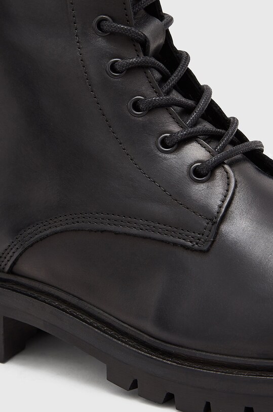 Kožené workery AllSaints Tobias černá MZ042S
