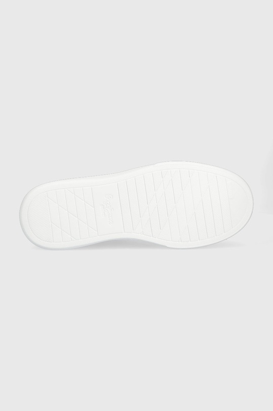 Kožené sneakers boty Pepe Jeans EATON PMS30896 bílá