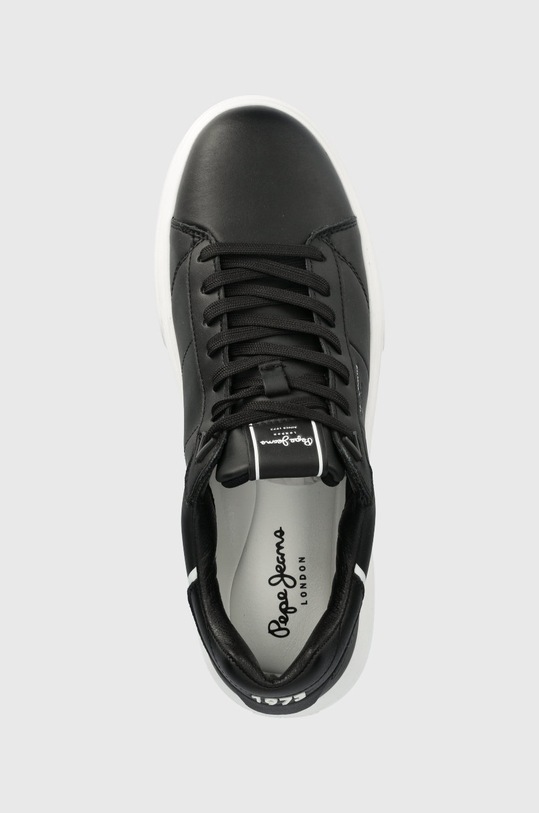 Pepe Jeans sneakers din piele EATON negru PMS30896