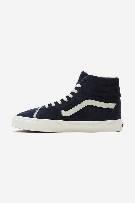 Obuwie Vans trampki zamszowe UA SK8-Hi VN0005U9JDU granatowy