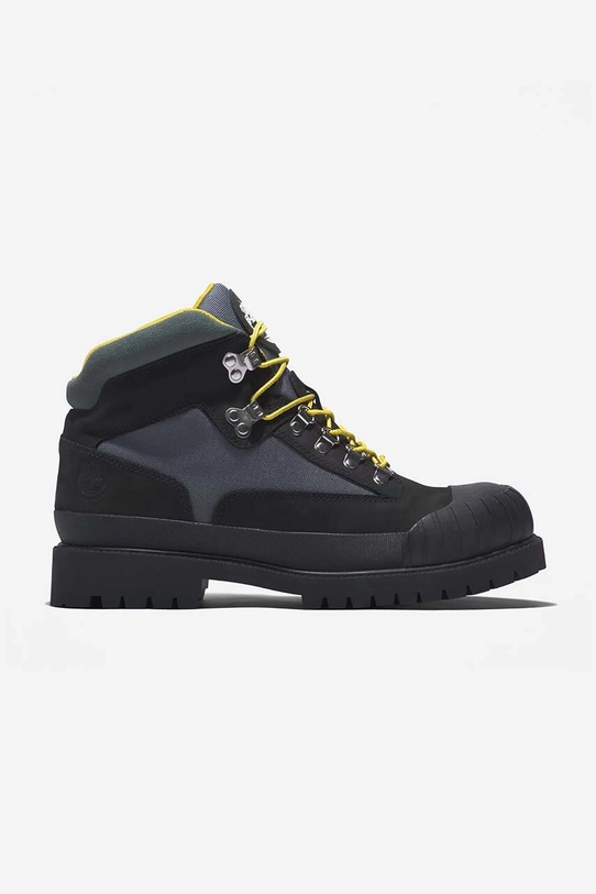 Timberland scarpe Tblhtg Rubbertoe Hiker pelle scamosciata nero A5QCZ