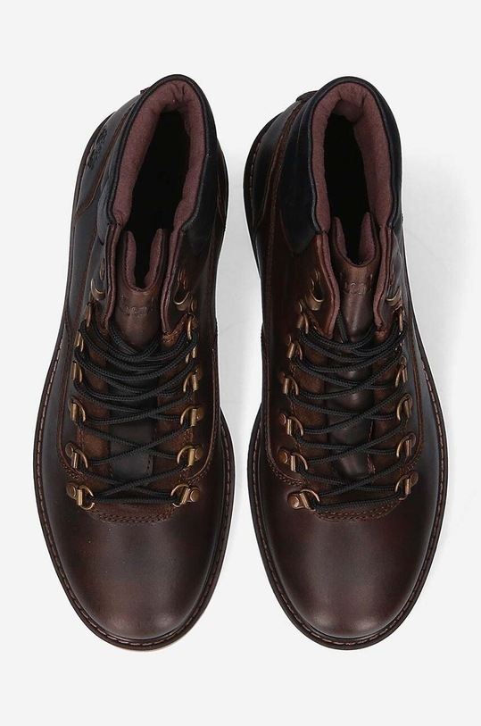 Kožené boty Timberland Newmarket II PT Hiker hnědá A5V29