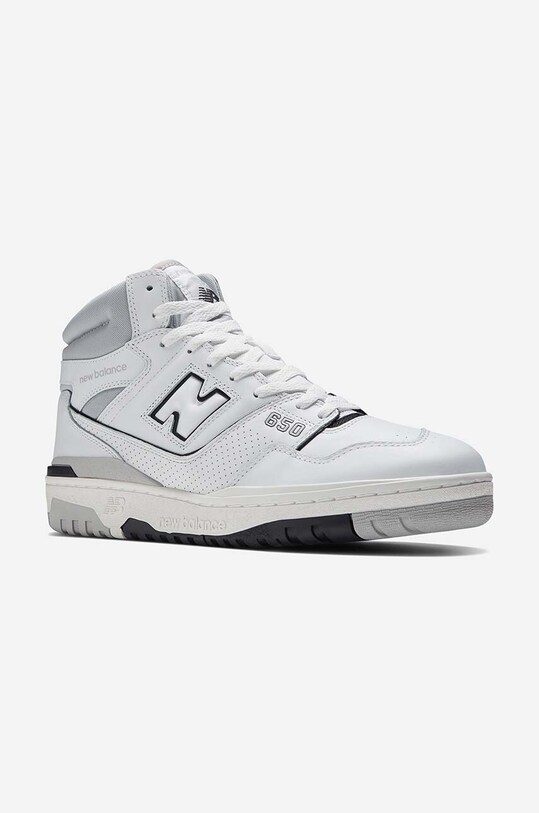 Kožené tenisky New Balance BB650RWC bílá BB650RWC