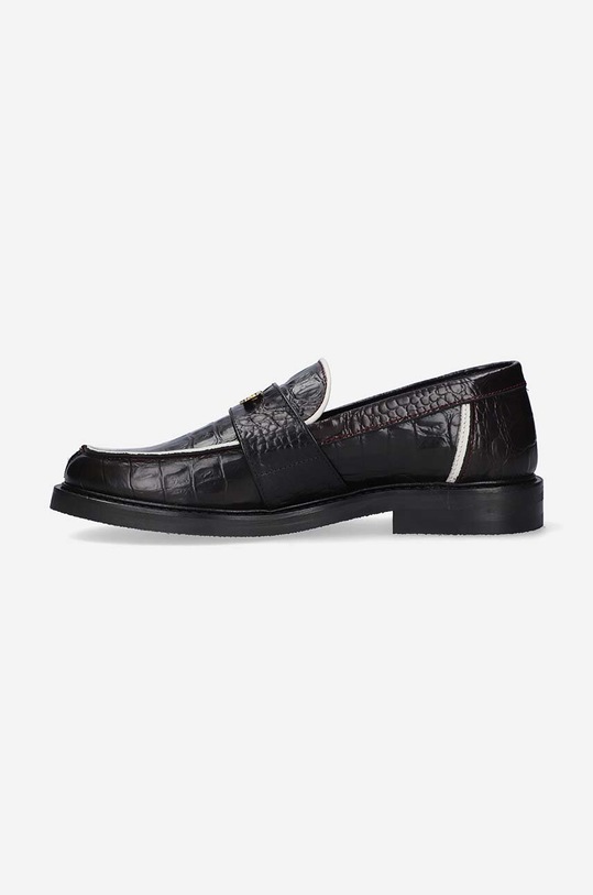 Shoes Filling Pieces leather loafers Loafer Polido Ox Blood 44233191912 black