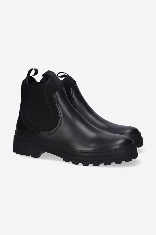 A.P.C. ghete chelsea de piele Chelsea Adrien PXBSJ.H54245 negru