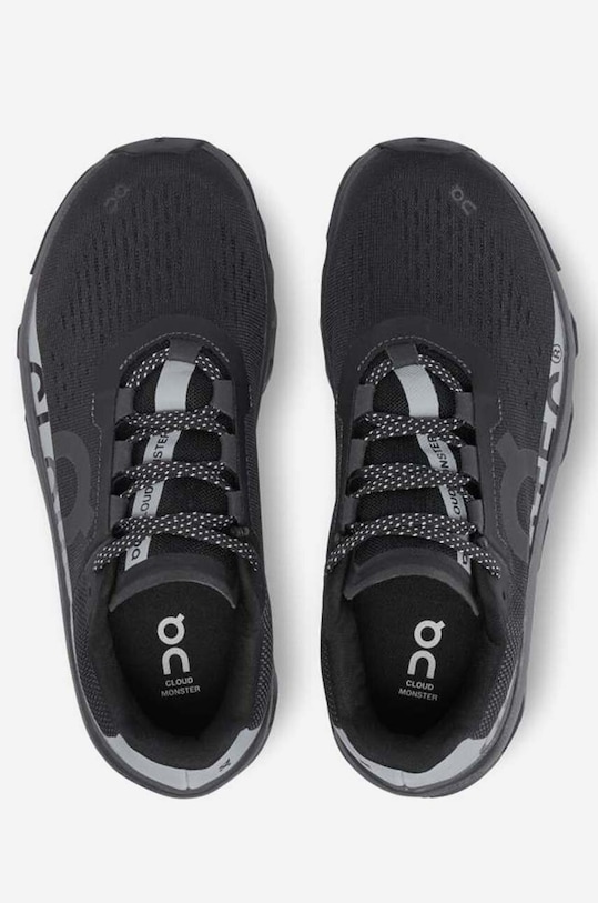 On sneakersy On Running Cloudmonster 6298394 BLACK czarny 6298394