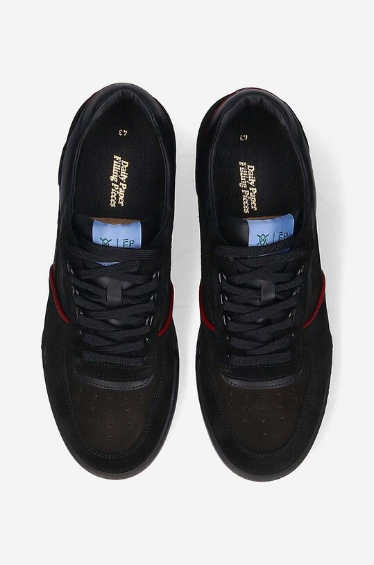 Filling Pieces sneakers din piele întoarsă Curb Line negru 48328162046