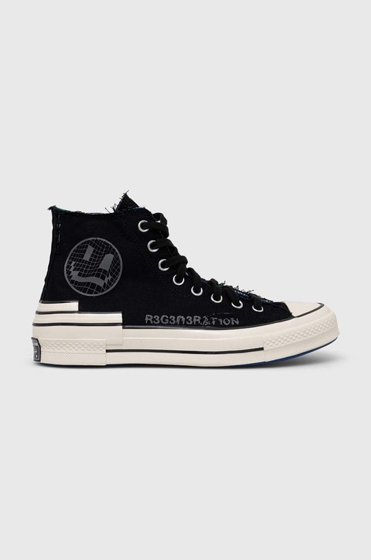 Converse sportcipő Chuck 70 Trippy Heel éktalp fekete A02407C